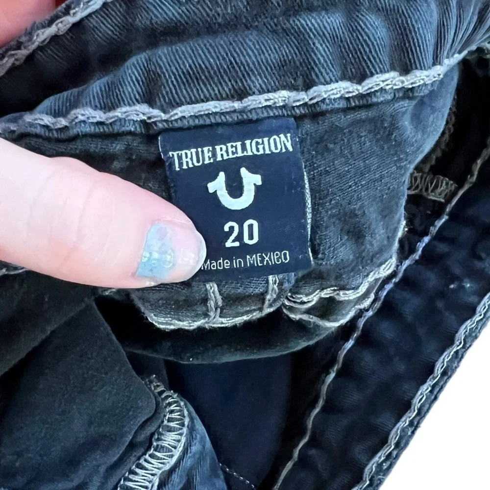 True Religion Geno Super T Denim Thick Stitch 30 Waist
